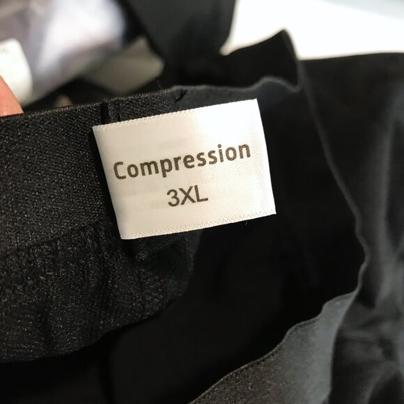 Compression Tights Tummy Control Black M, L - Picture 5 of 6